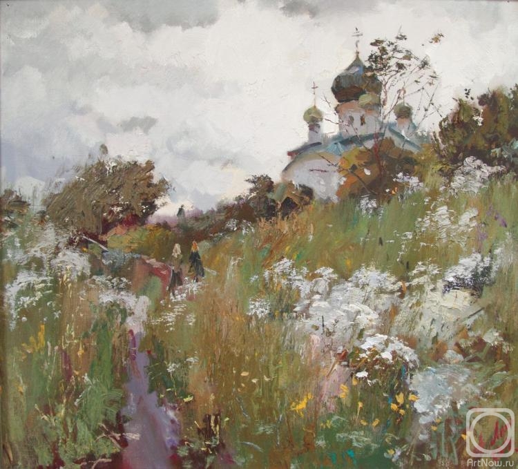Lukash Anatoliy. At the holy spring. Old Ladoga
