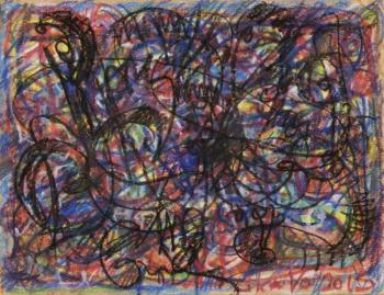 Night road in Europe