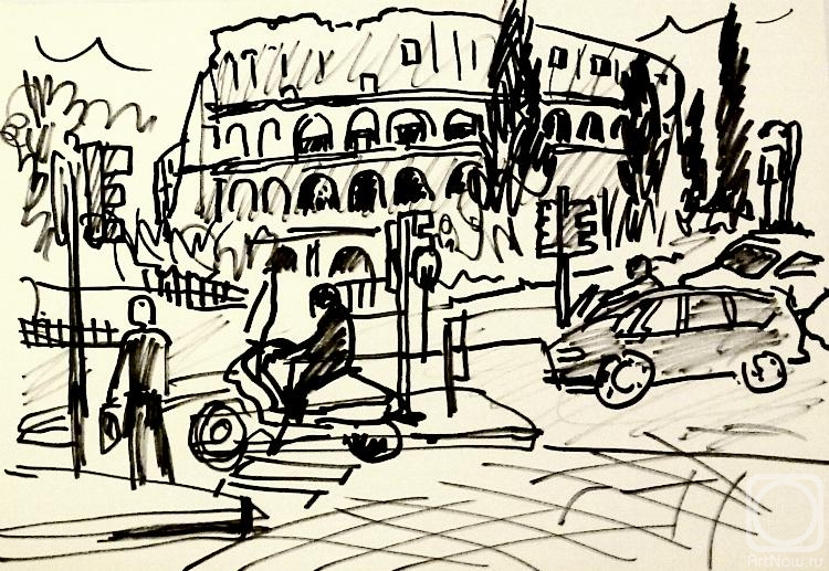 Karaceva Galina. So I saw the Colosseum