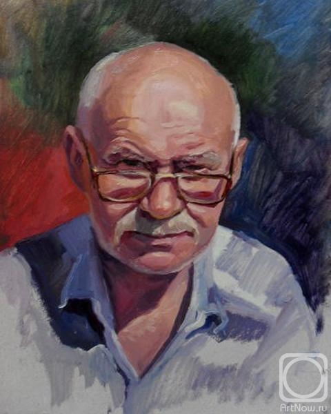 Bychenko Lyubov. Portrait of father