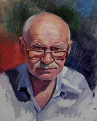 Portrait of father. Bychenko Lyubov