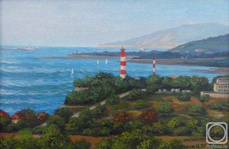 Chuprina Irina. Lighthouse. Gelendzhik, thick cape