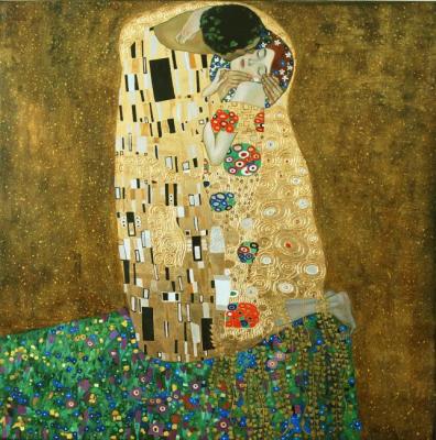 Gustav Klimt. Kiss