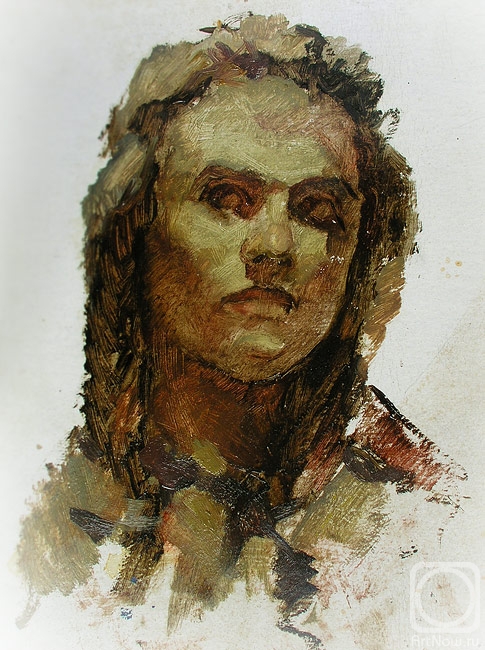 Krupennikov Egor. Oil portrait