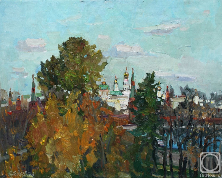 Zhukova Juliya. The golden autumn in Moscow