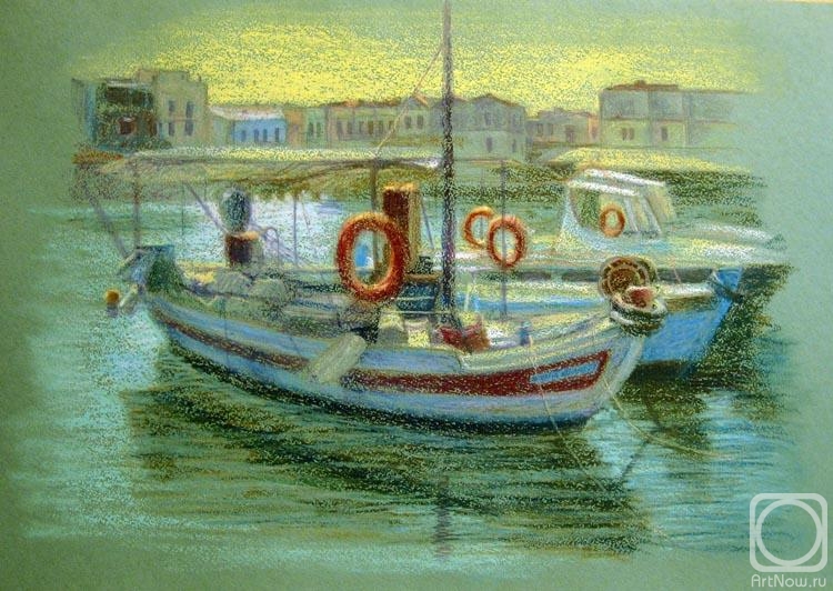 Krasnova Nina. Rethymno. Venetian port