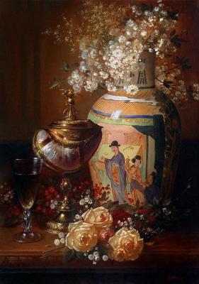 Chinese vase. Mazur Nikolay