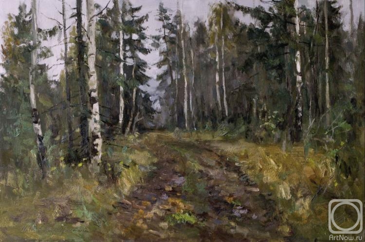 Serebrennikova Larisa. In the woods. October