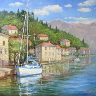Montenegro. White Yacht