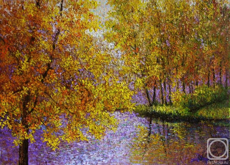 Konturiev Vaycheslav. Autumn. At the water