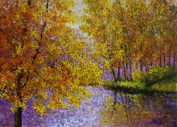 Autumn. At the water. Konturiev Vaycheslav