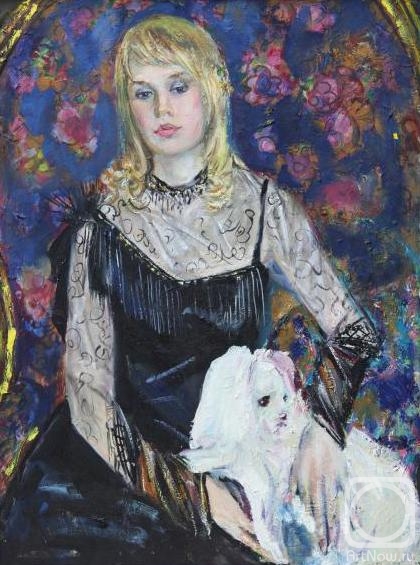 Zhinkina Larisa. Portrait of a Girl