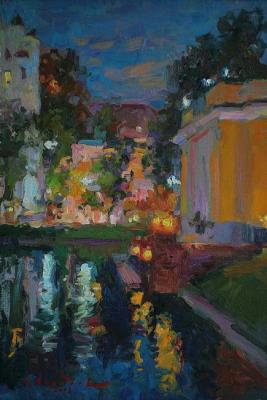 Evening at the Patriarch's Ponds