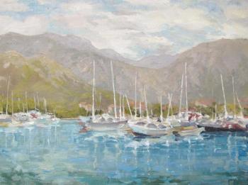 Bright day in the port. Vedeshina Zinaida