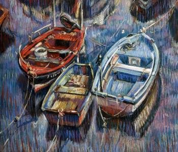 Fishing boats rest. Filippova Ksenia