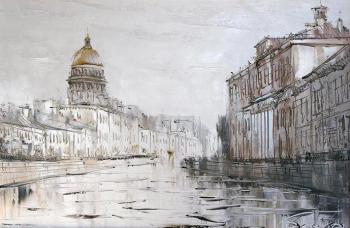 Boyko Evgeny Pavlovich. Petersburg. View from the river