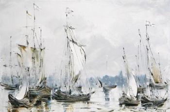 White sails. Boyko Evgeny