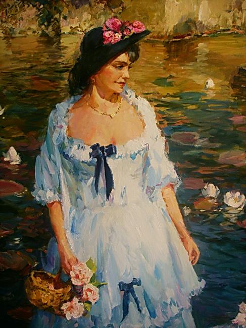Sviridov Sergey. By the pond