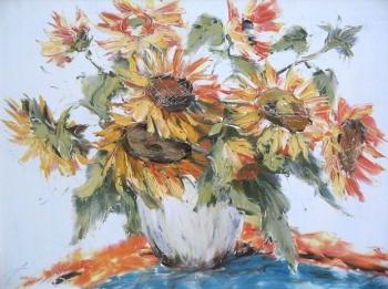 Boyko Evgeny Pavlovich. Sunflowers