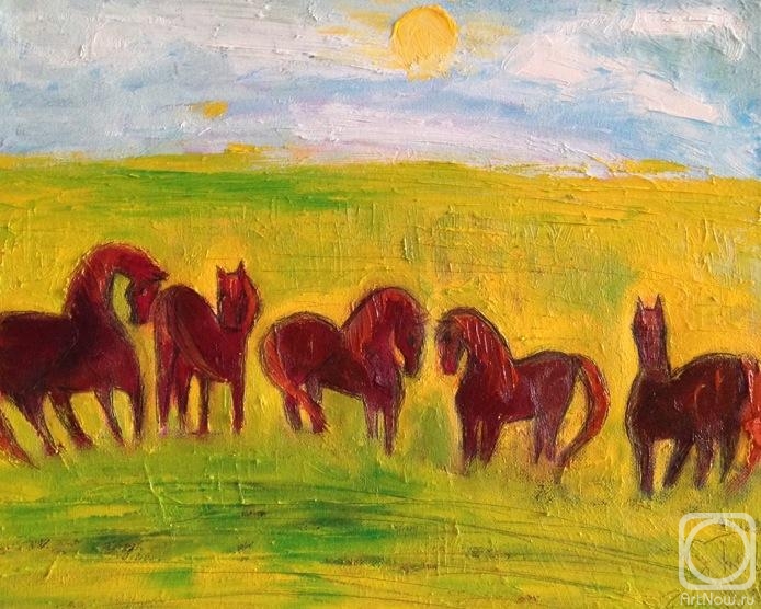 ������� ������ �� ������. �������� ��������. ������� - ������ �������/Mustang-symbole de la liberte