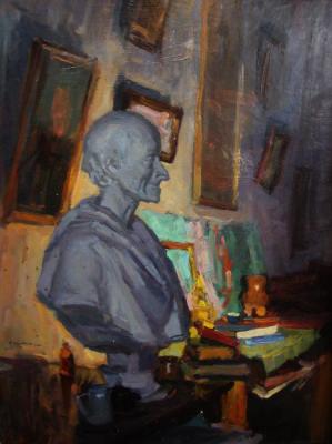 In the teacher's studio. Sviridov Sergey