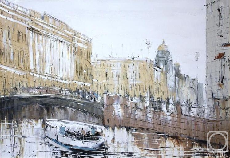 Boyko Evgeny. Walks along the canals of St. Petersburg