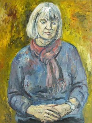 Portrait of I.Pomelova. Pomelov Fedor