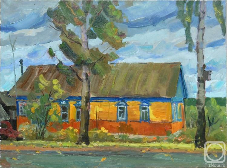 Arepyev Vladimir. The yellow house the Wind