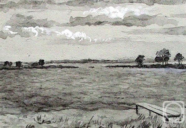 Bask Tatiana. Lake Nero. Horizon (sketch)
