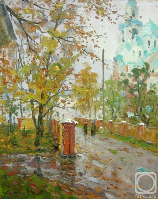Alexandrovsky Alexander. Valaam. Rain