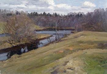 Istra river (The Soviet Impressionism). Rubinsky Igor
