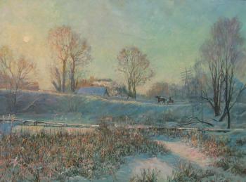 The frosty evening. Loukianov Victor