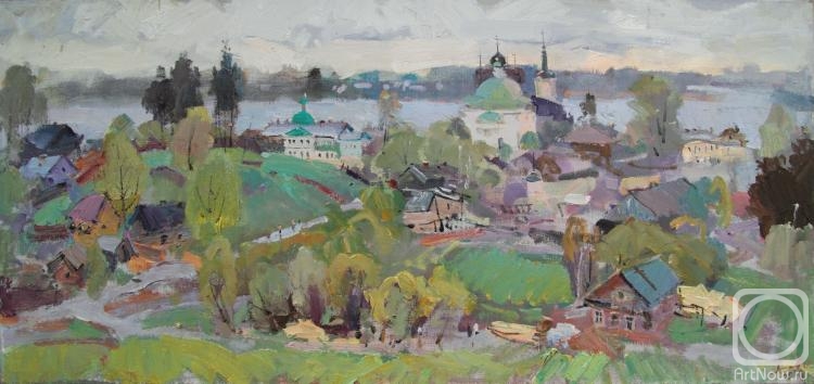 Lukash Anatoliy. Goricy. View of the convent