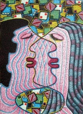 The Stirringing kiss. Sizonenko Iouri