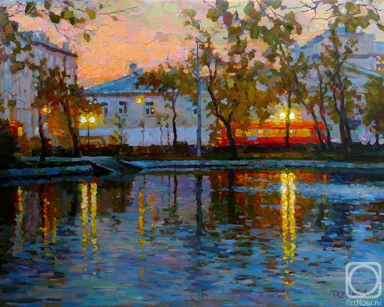 Volkov Sergey. Early morning on Pure ponds