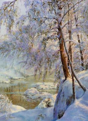Winter landscape. Borisova Irina