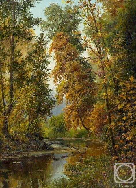 Borisova Irina. Autumn landscape. Park in Pavlovsk