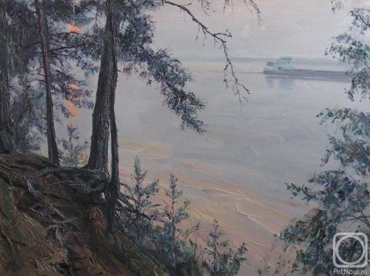 Gorodnichev Andrei. Sunset on Volga River