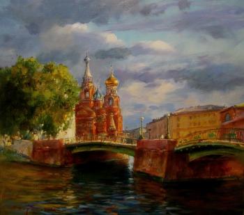 St. Petersburg. Saved on blood. Sviridov Sergey
