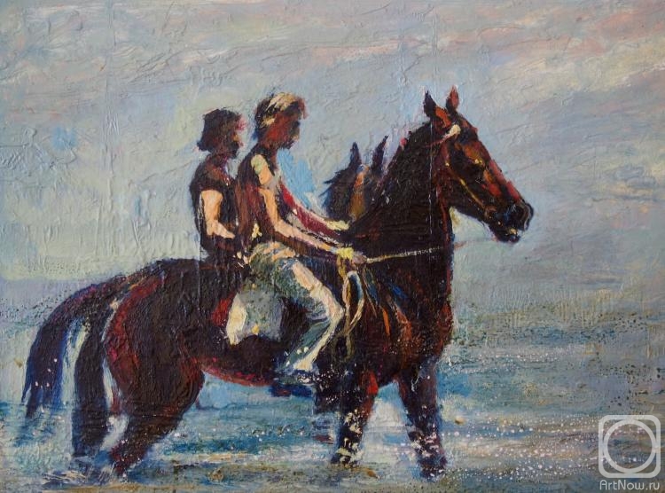 Belov Nikolay. Horse ride