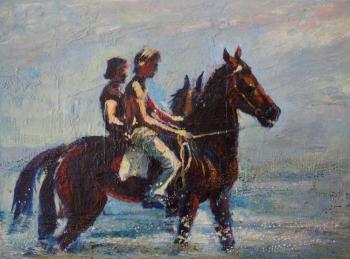 Horse ride. Belov Nikolay