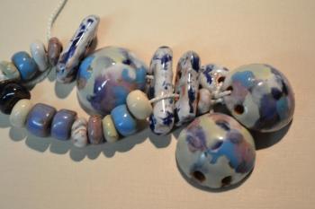 Bunches of new beads. Taran Irina