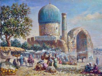 Samarkand. Gur-Emir Mausoleum