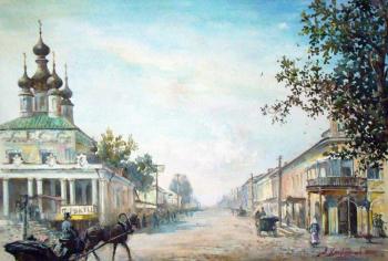 Khayrudinov Anvar Rifgatovich. Old Kaluga. Nikitskaya Street