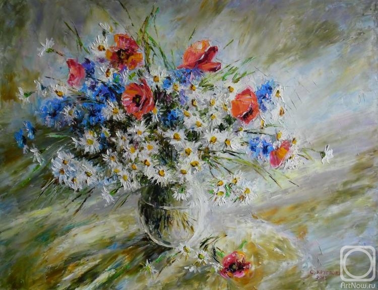 Kruglova Svetlana. Flower fields