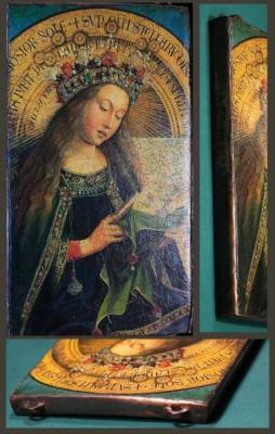Van Eyck. Fragment of the Ghent Altarpiece. Sergeev Sergey