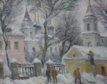 Winter landscape. Kalmykova Yulia