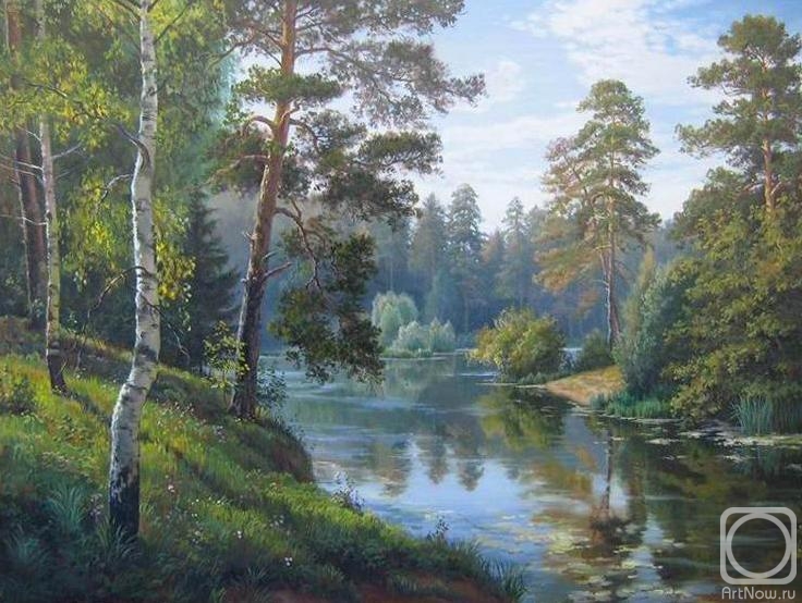 Potapov Vitaliy. Summer landscape