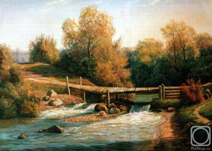 Potapov Vitaliy. Autumn Bridge