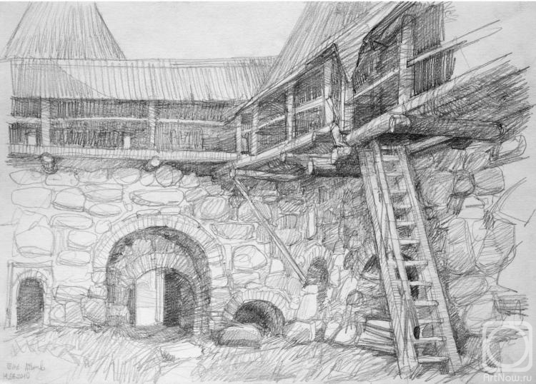 Pleshkov Aleksey. Kvass Factory Courtyard